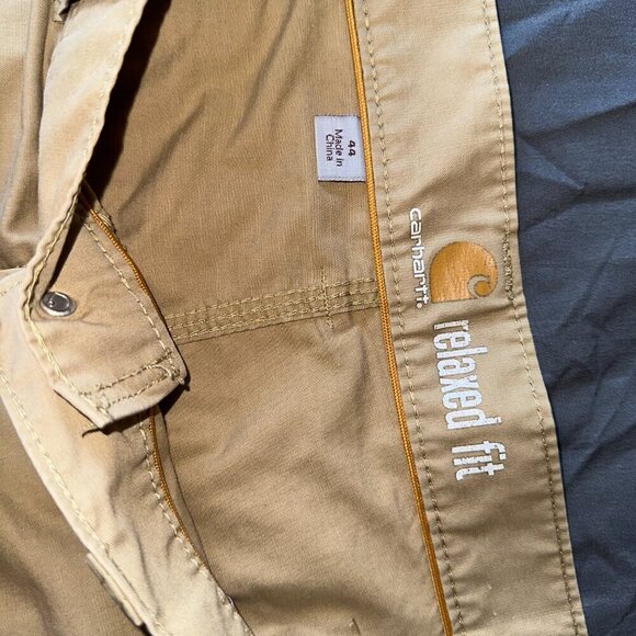 Carhartt Men's Tan Cargo Shorts Size 44 Relaxed Fit - Picture 4 of 13